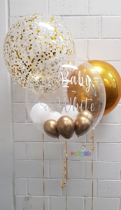 Personalised Bubble, Orbz & Confetti Package