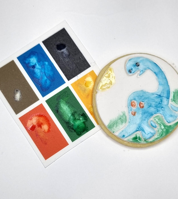 PYO Paint Palette A4 Sheet - Dinosaur