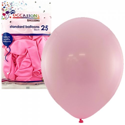 Light Pink 30cm Balloons 25pk