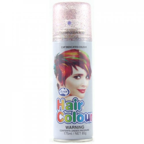 Glitter Multi Coloured Hair Spray 175ml Can