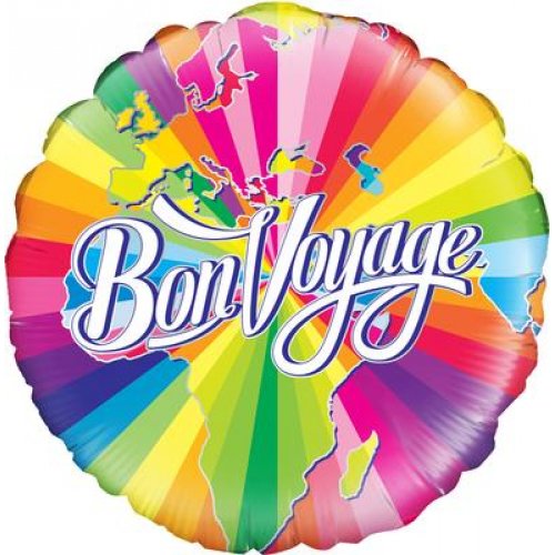 Bon Voyage 18inch Foil Balloon