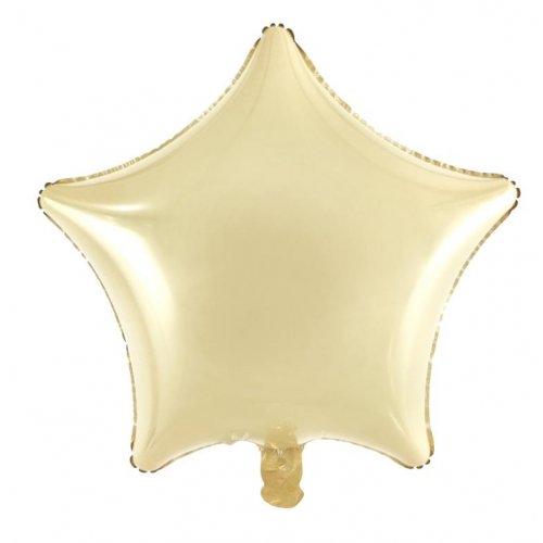 45cm Luxe Gold Star Shaped Foil Balloon