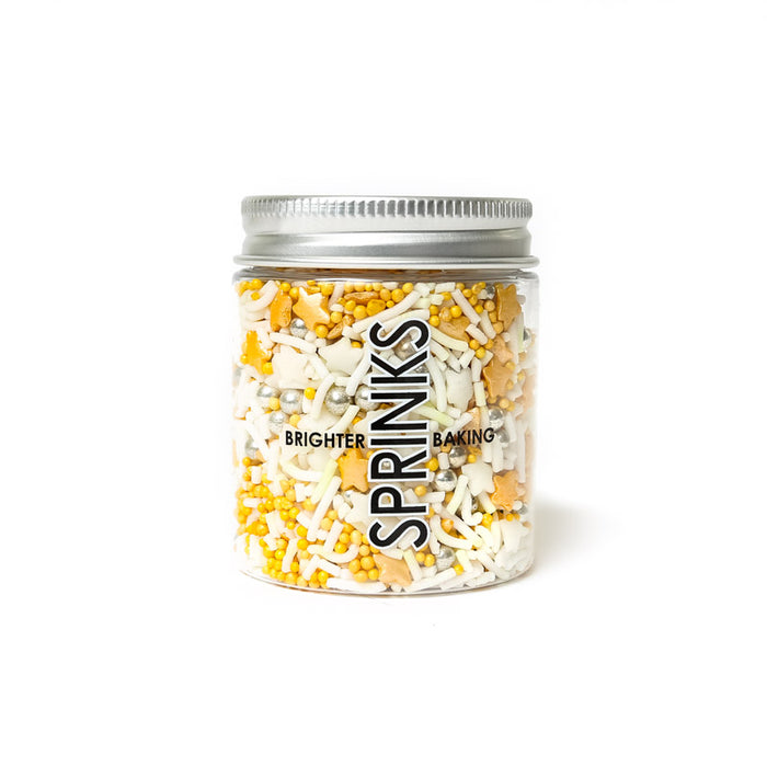 Gold Rush Sprinkles (75g) - by Sprinks