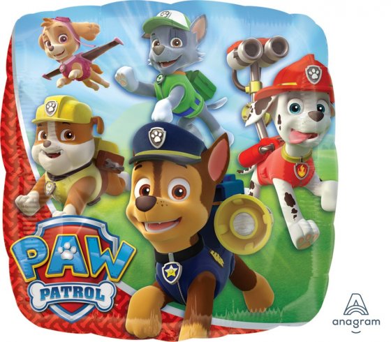 18inch Foil Balloon - Paw Patrol Characters