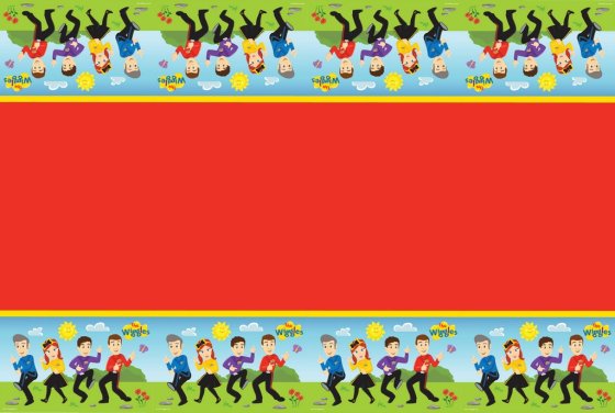 The Wiggles Tablecover Plastic
