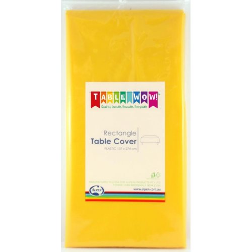 Yellow Rectangle Tablecover