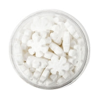 WHITE Snowflakes (60g) - by Sprinks