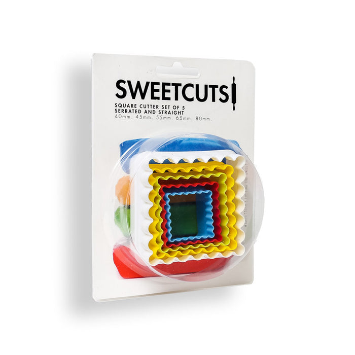 Square Cutters 5pce - Sweetcuts