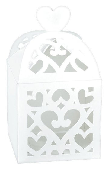 Lantern Paper Favor Box - White