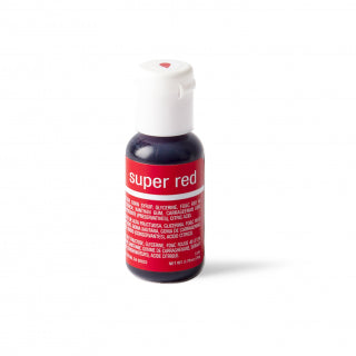 CHEFMASTER LIQUA-GEL SUPER RED 0.7OZ