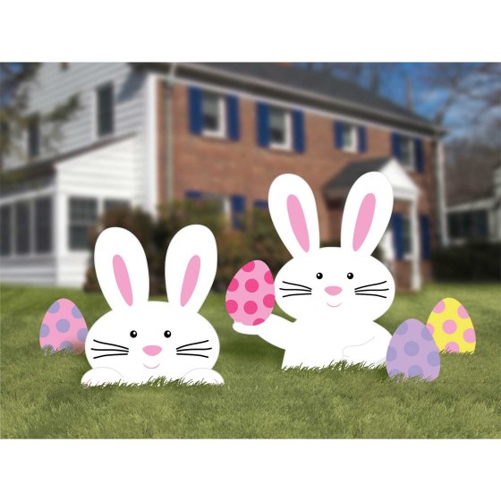 Easter Bunny Assorted Yard Signs