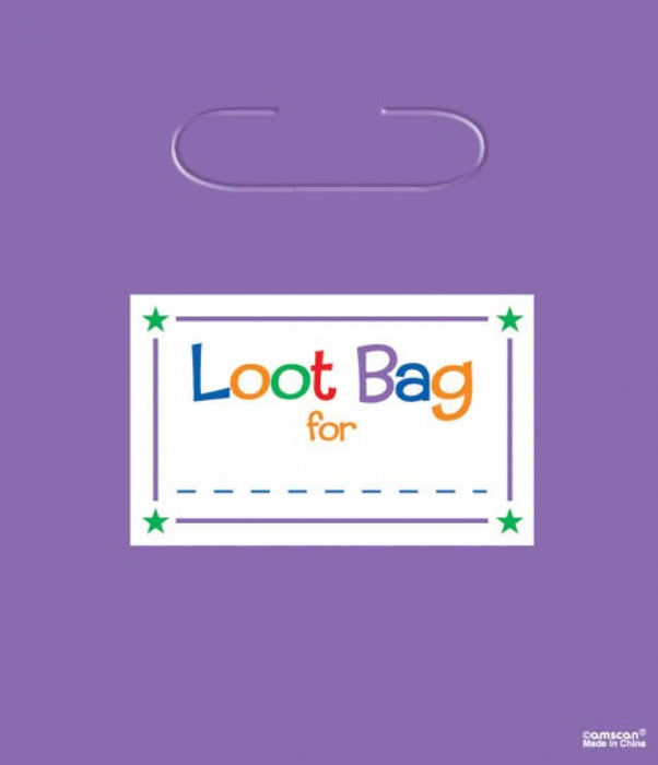 Traditional Assorted Loot Bags 8pk