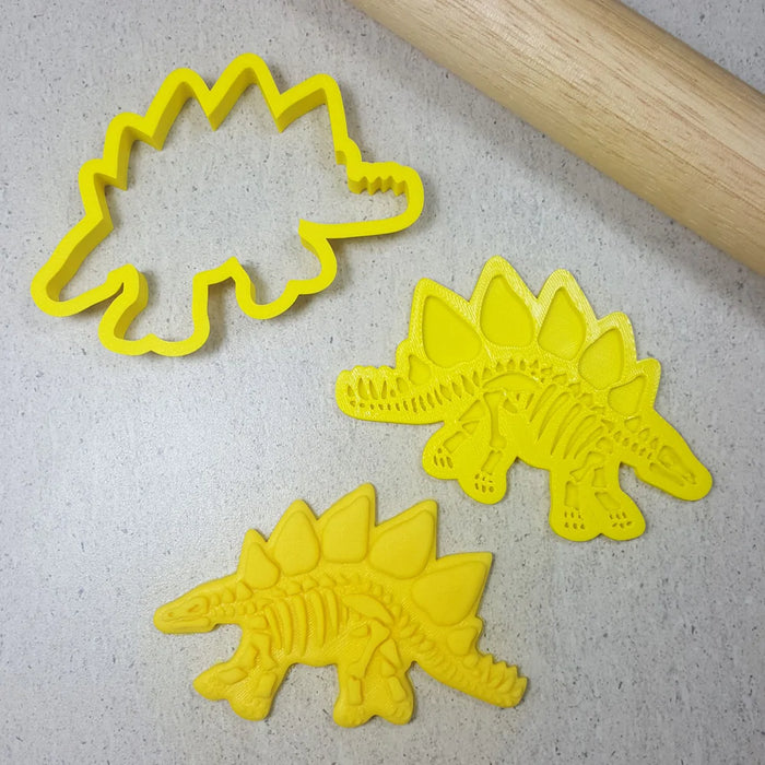 Stegosaurus Fossil Bones Debosser & Cutter Set