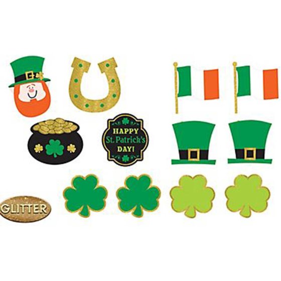 Happy St Patrick's Day Assorted Cutouts
