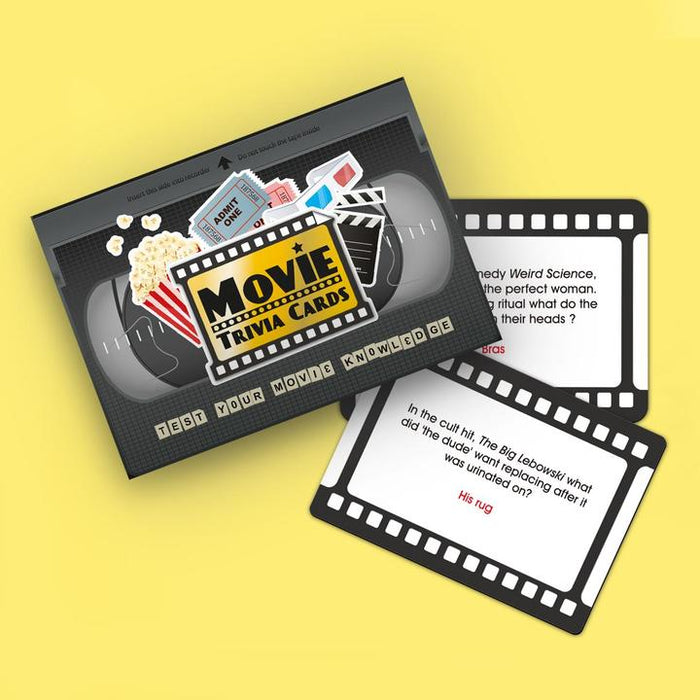 Movie Trivia Card Game