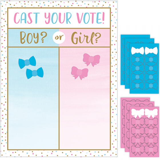 Gender Reveal Game Cast Your Vote