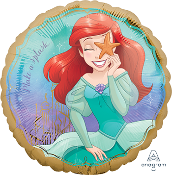 18inch Foil - Ariel Mermaid Once Upon A Time