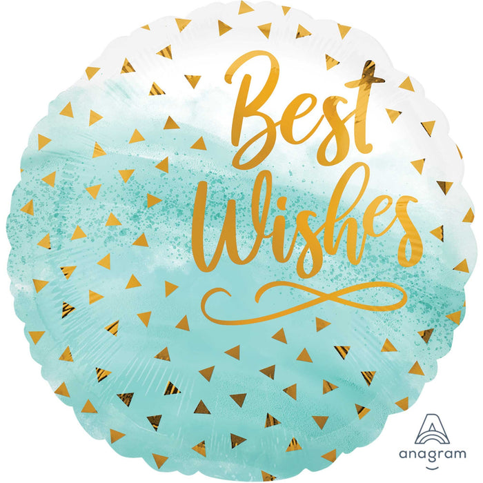 18inch Foil Balloon -  Best Wishes