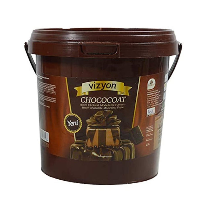 Vizyon Dark Chocolate Modelling Paste 1kg