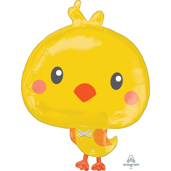 SuperShape Easter Chicky Foil Balloon