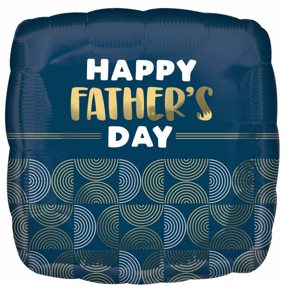 45cm Standard HX Happy Father's Day Ribbed Lines