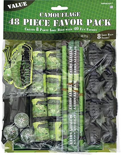 Camouflage Favour Pack
