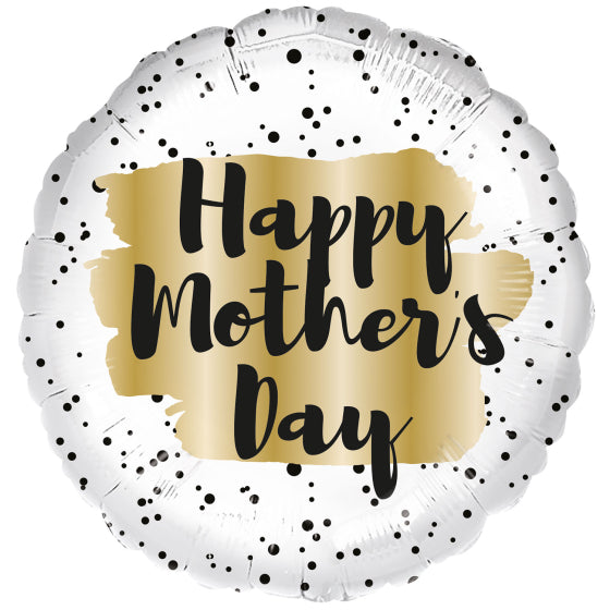 18inch Foil - Happy Mother's Day Gold Spot