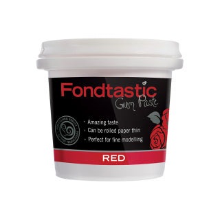 Fondtastic Gum Paste RED 226g