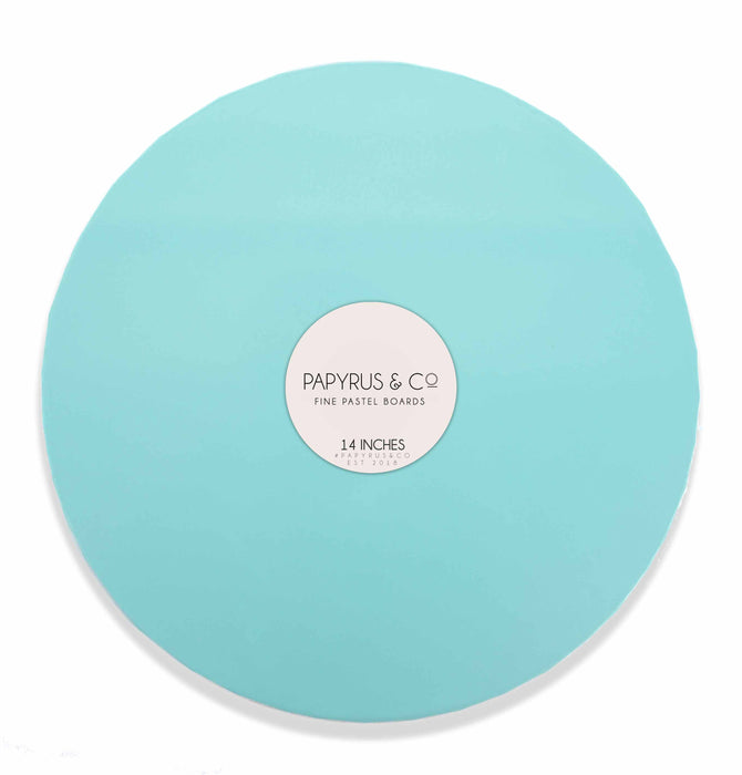 PASTEL BLUE 14" Round Masonite Cake Board