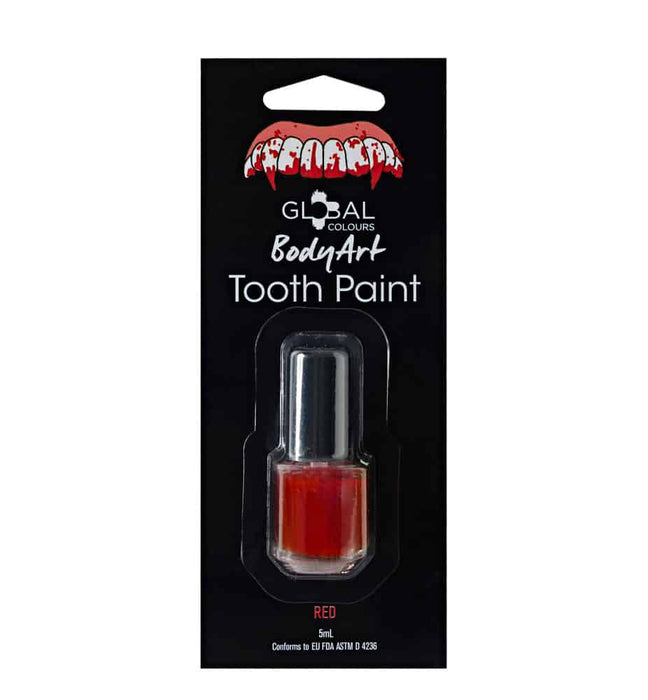 Red – 5ml Tooth Paint BodyArt Special FX