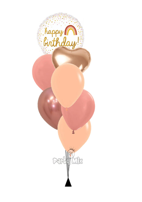 Boho Birthday Vibes Balloon Bouquet
