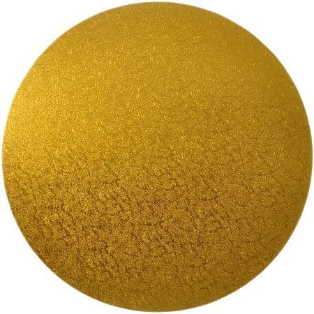 Round Gold Cake Boards (8inch - 14inch)