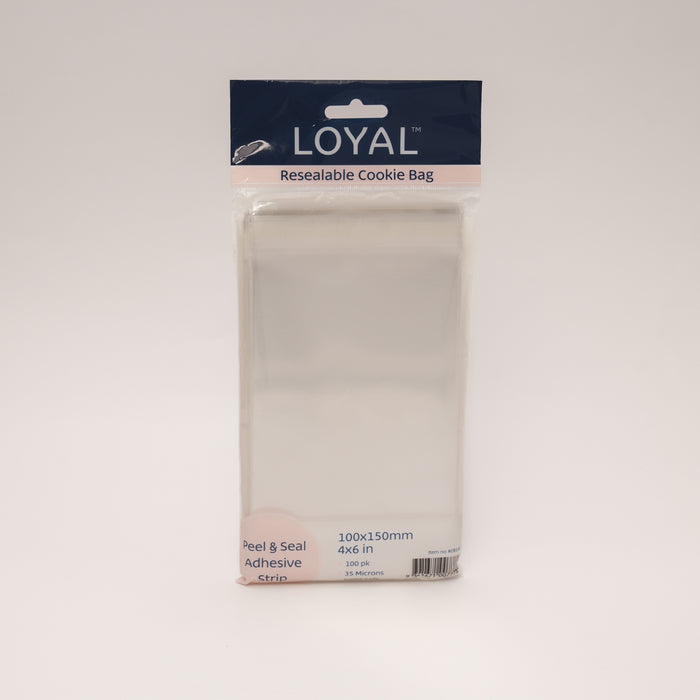 LOYAL Resealable Cookie Bag - 100x150mm