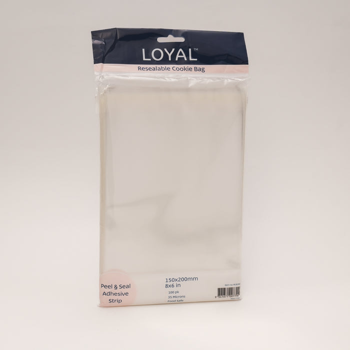 LOYAL Resealable Cookie Bag - 150x200mm