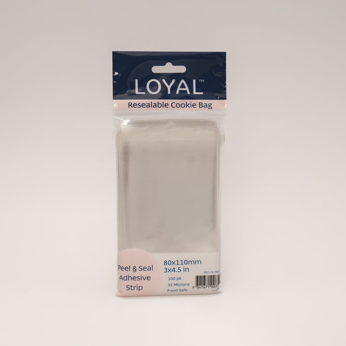 LOYAL Resealable Cookie Bag - 80x110mm