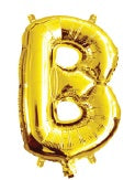 Foil 35cm Gold Letter Balloons (A-Z)