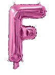 Foil 35cm Pink Letter Balloons (A-Z)