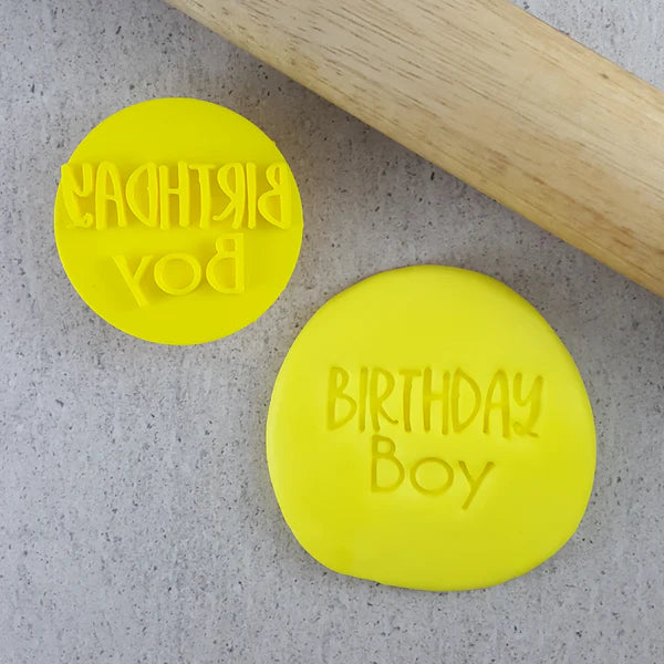 Birthday Boy Embosser 60mm