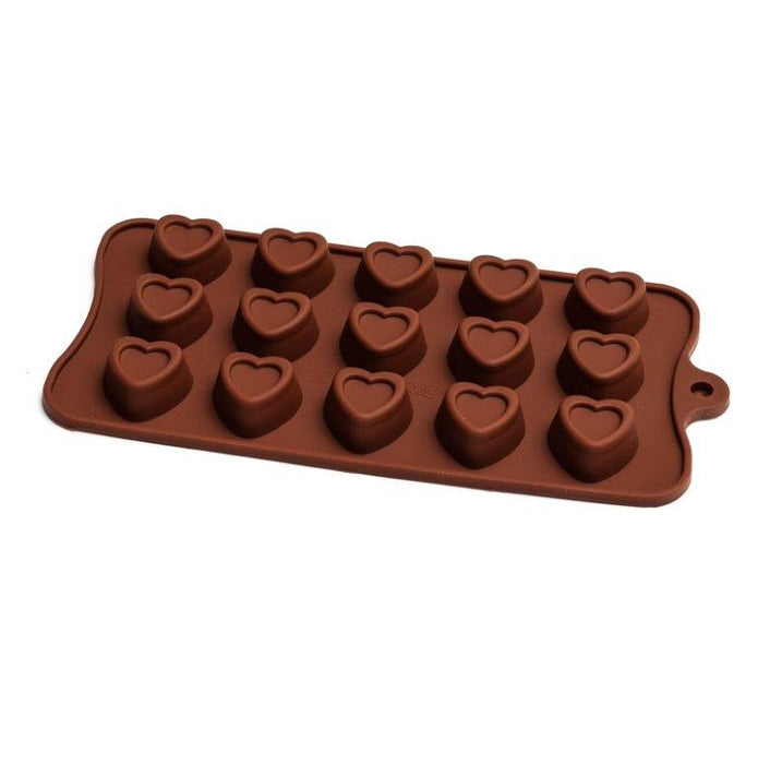 EMBOSSED HEART Silicone Chocolate Mould