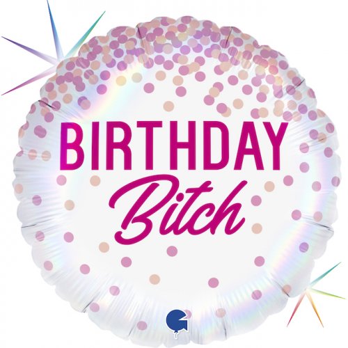 18inch Foil Balloon -  Birthday B!tc#