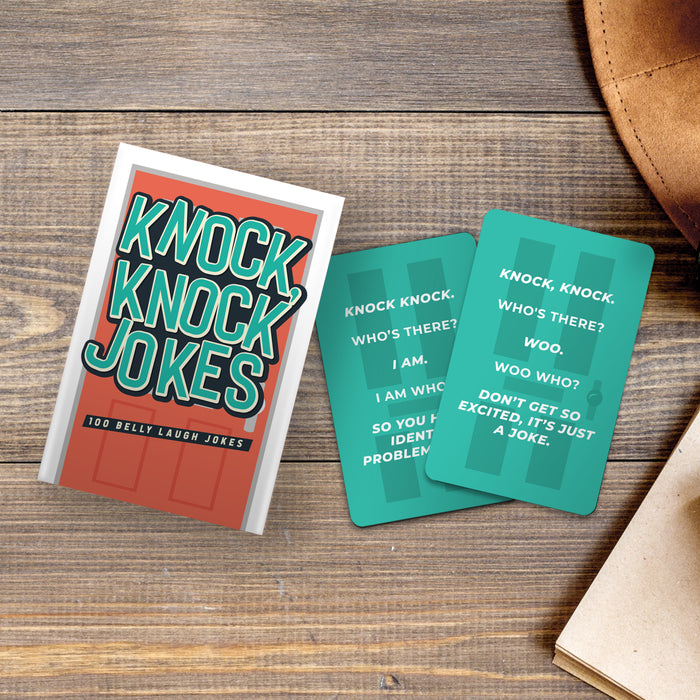100 Knock Knock Jokes Cards