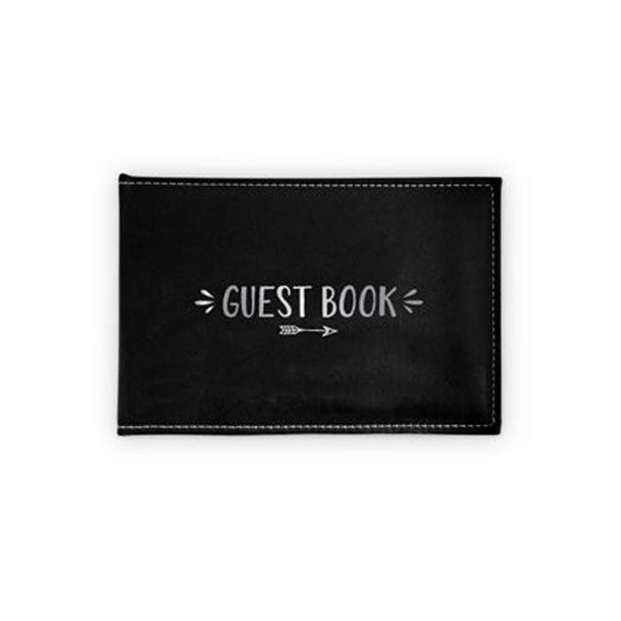 Guest Book Black/Silver