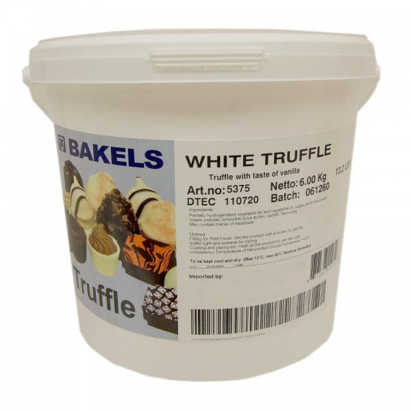 Bakels White Truffle Ganache 1kg & 6kg