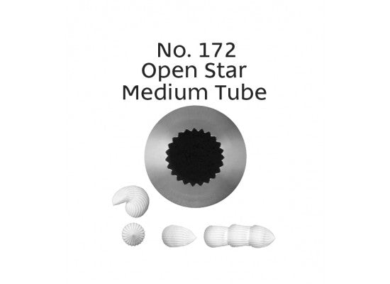 No. 172 Open Star Icing Tip