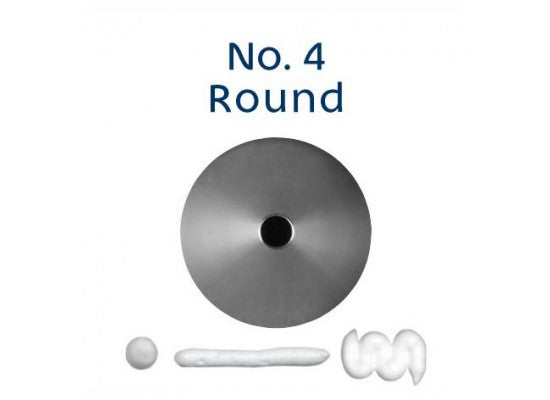 No. 4 Round Piping Tip