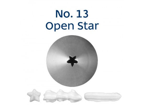 No. 13 Open Star Icing Tip