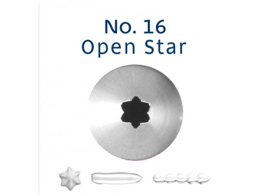No. 16 Open Star Icing Tip