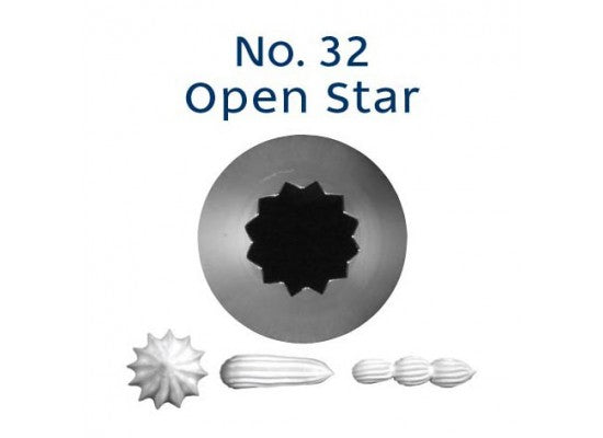No. 32 Open Star Icing Tip
