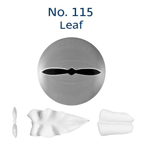 No.115 Leaf Medium Piping Tip