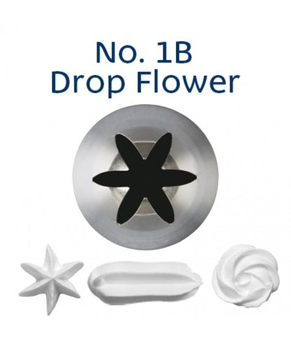 No. 1B Drop Flower Medium/Large Standard Icing Tip